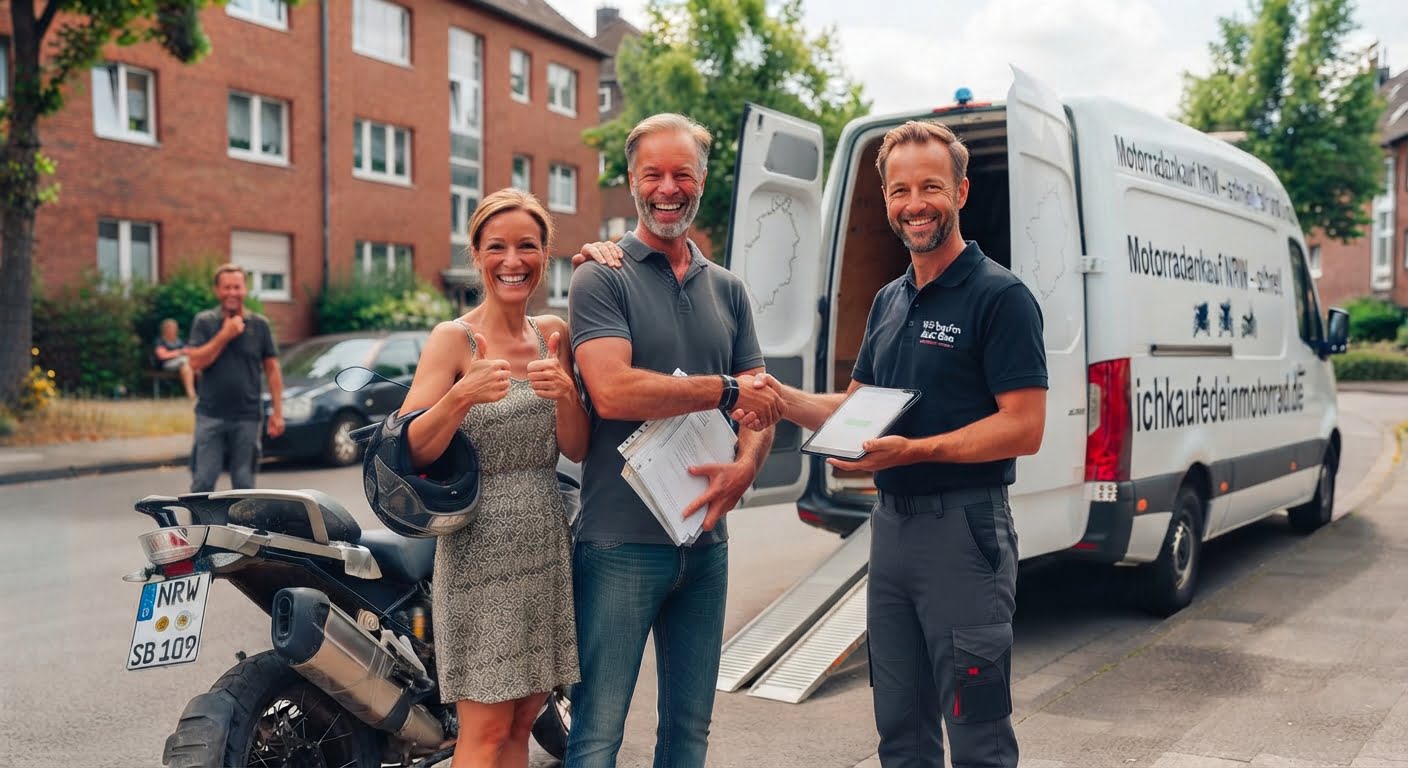 Altes Motorrad in NRW verkaufen – unkomplizierter Ankauf und persönliche Abholung direkt vor Ort.