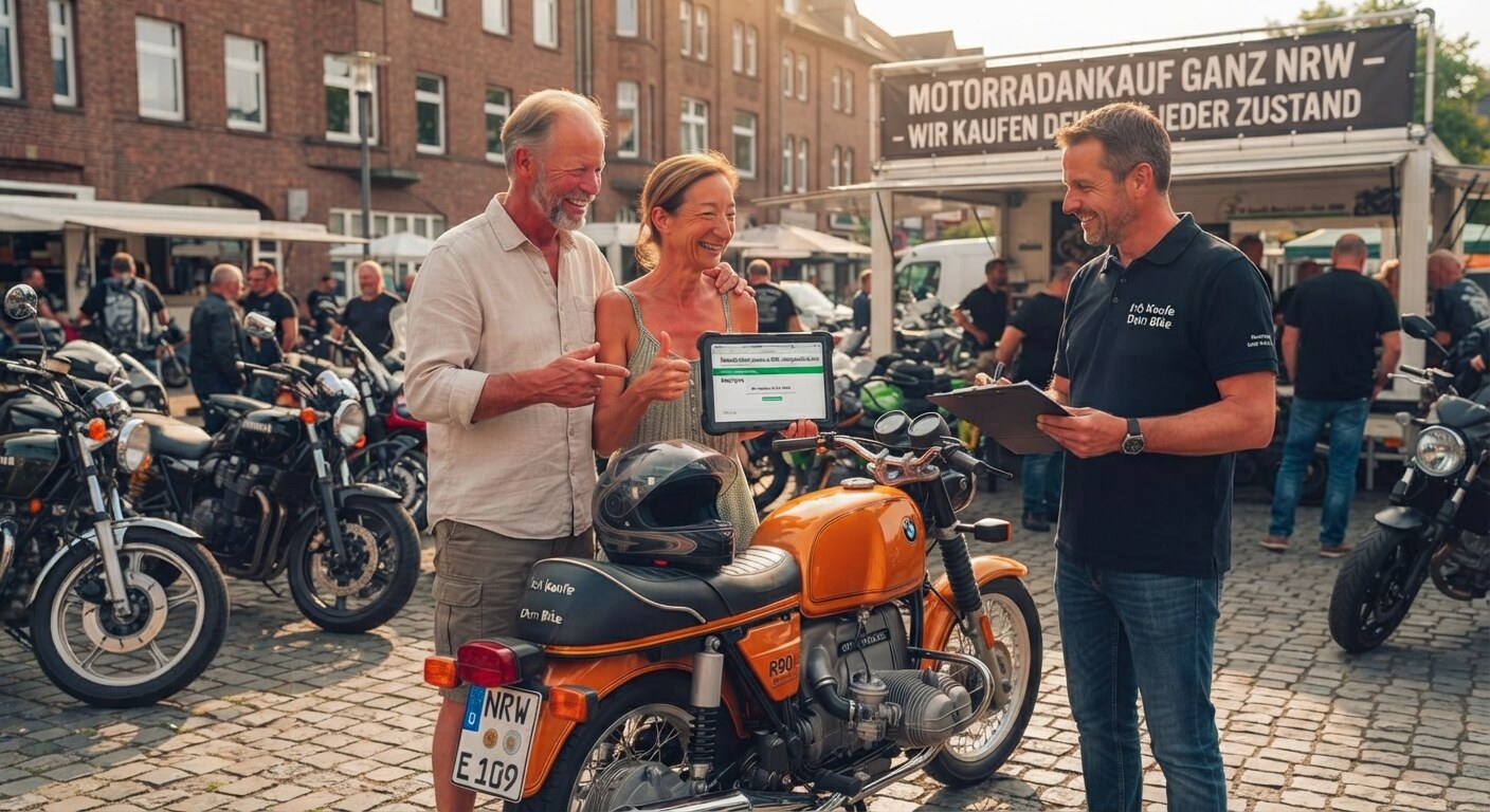 Motorrad schnell verkaufen in NRW – direkter Ankauf vor Ort