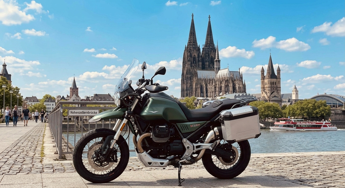 Professioneller Motorrad Ankauf in Köln mit kostenloser Abholung vor Ort.