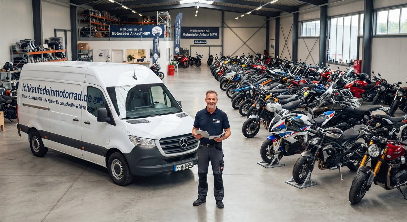 Wir kaufen alle Motorräder in NRW – persönlicher Motorrad Ankauf