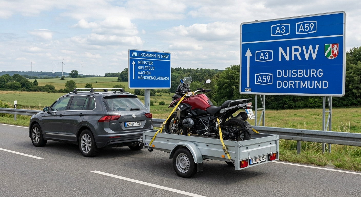 Motorrad Ankauf in ganz Nordrhein-Westfalen mit persönlicher Abholung vor Ort