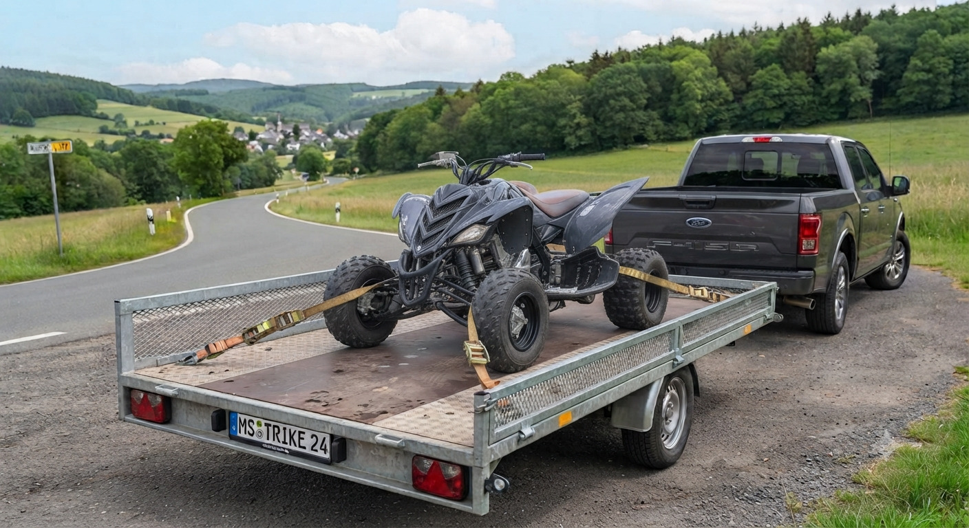 Ankauf Ihres gebrauchten Quads durch den Profi: Schnelle Abwicklung und Abholung bei Ihnen in NRW durch ichkaufedeinmotorrad.de
